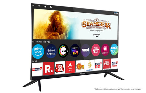 Intex 32" HD Ready Smart Android 9.0 LED TV | LED-SHF32102 (80cm)